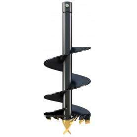 450mm Digga A4 Tungsten Tipped Auger - 65mm Round Drive 